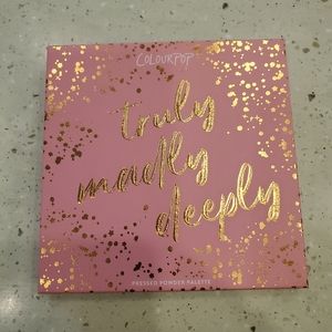 CLEARANCE Colourpop Truly Madly Deeply Palette